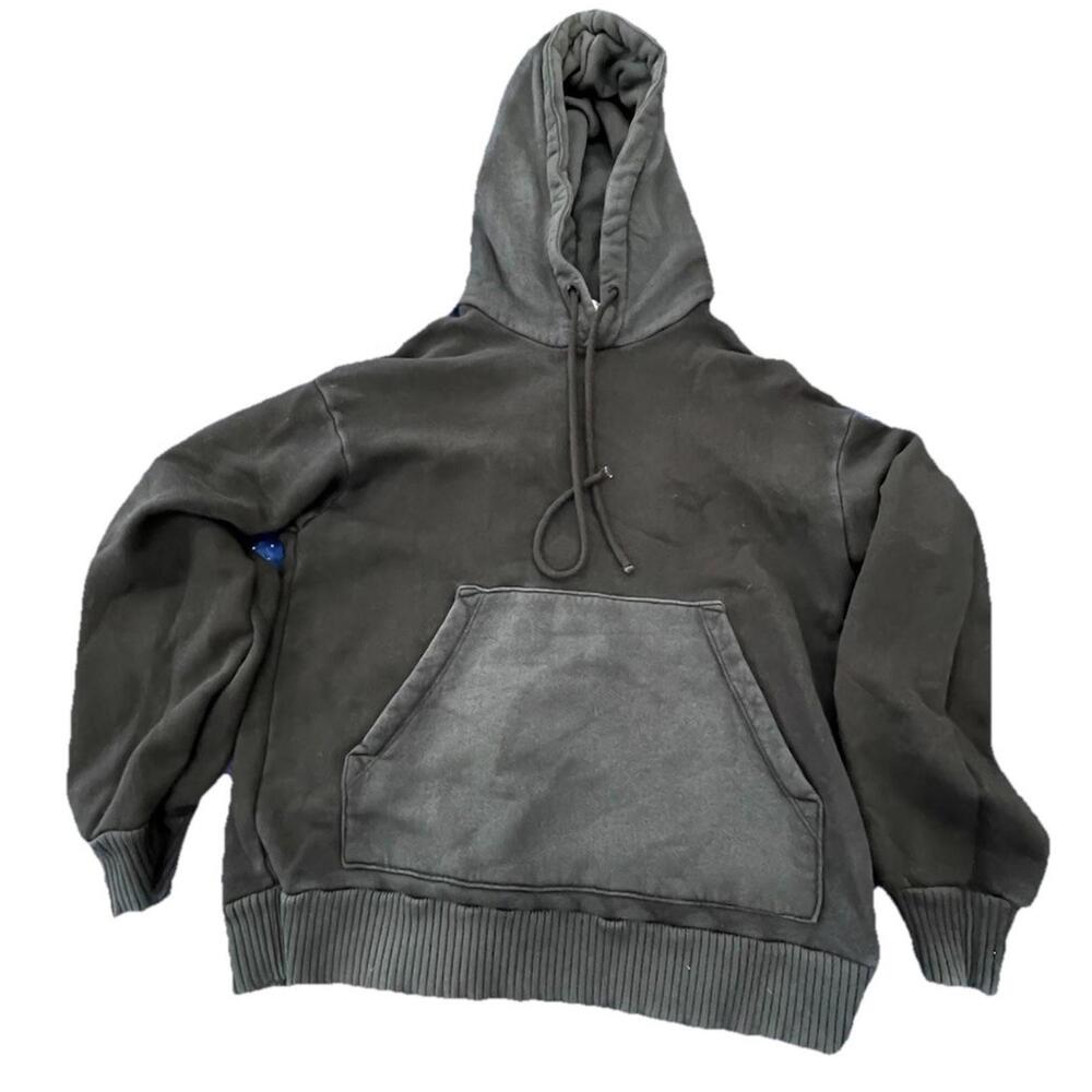 Cotton Citizen‎ Washed Hoodie Sweatshirt Mens Xs Black Terry Heavyweight H93